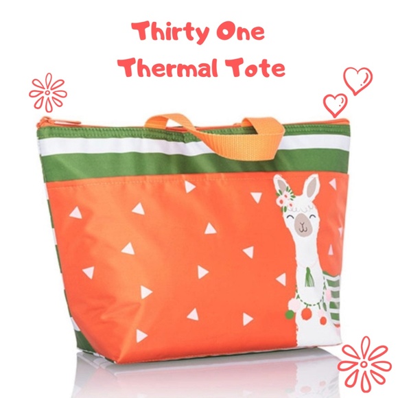 Thirty one llama tote Clearance